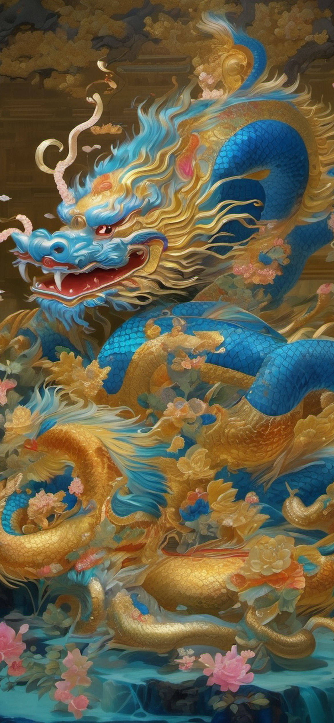 East Sea Dragon King Ao Guang — Chinese Mythology Wallpaper preview 1