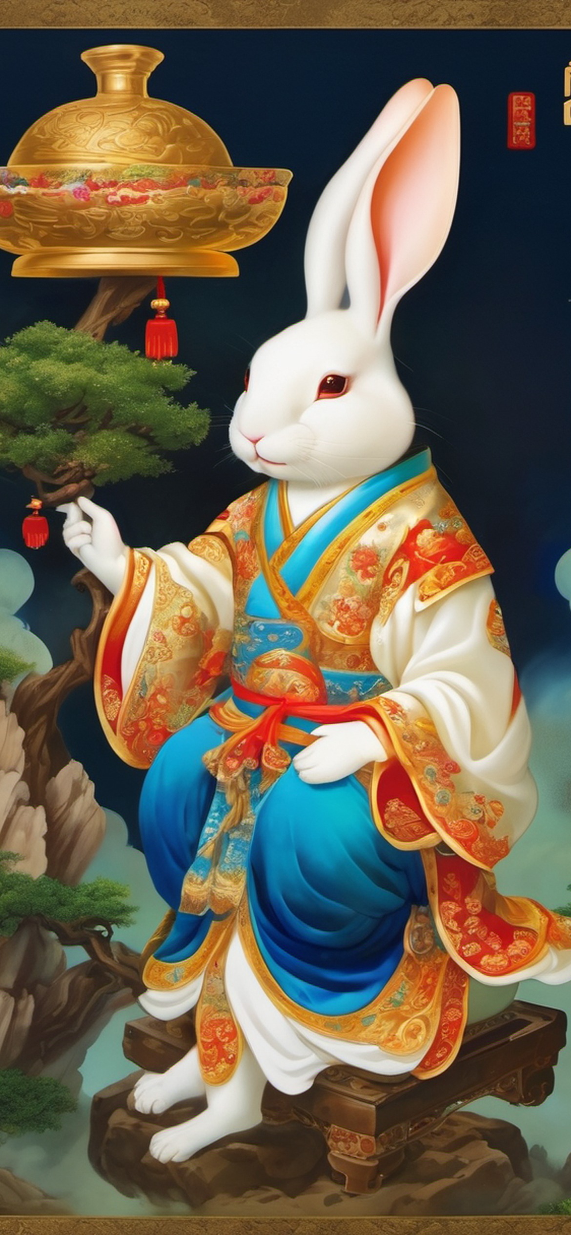 Jade Rabbit — Chinese Mythology Wallpaper preview 1