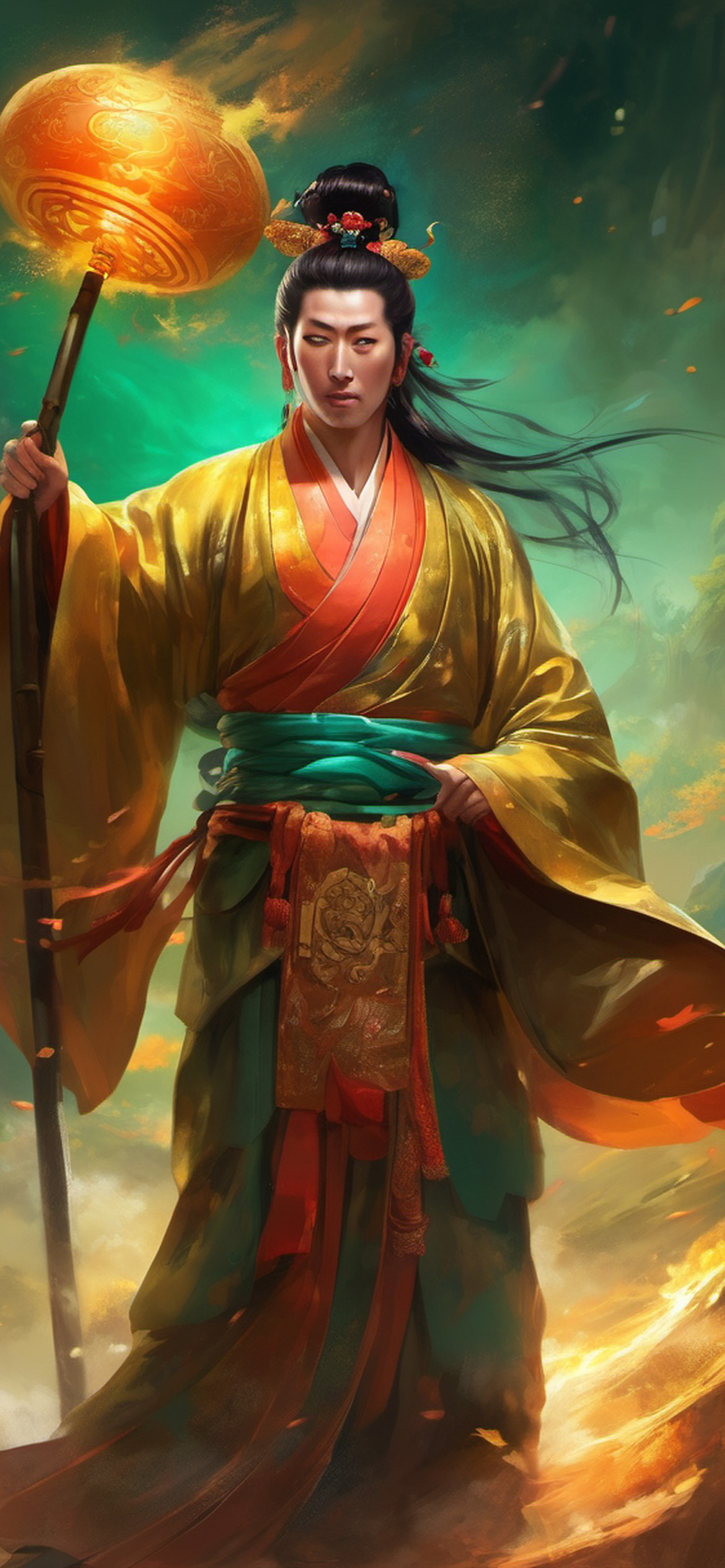 Immortal Li Tieguai — Chinese Mythology Wallpaper preview 1