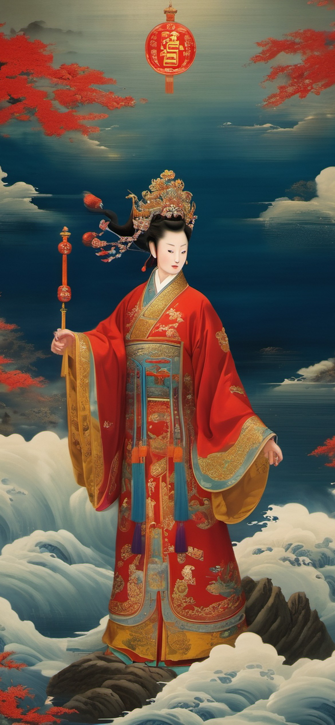 Goddess Mazu — Chinese Mythology Wallpaper preview 1