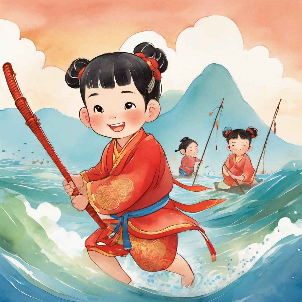 Nezha — Bilingual Chinese-English Picture Book preview 5